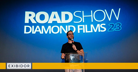 Portal Exibidor Diamond Films Re Ne Exibidores Em Roadshow De Duas